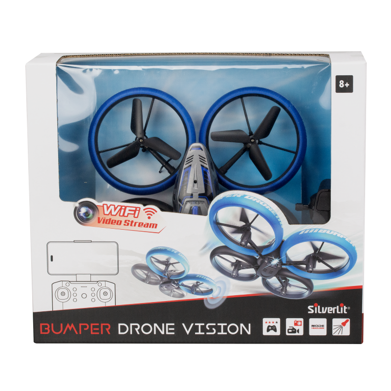 Drone - SILVERLIT FLYBOTIC BUMPER DRONE VISION W/CAMERA