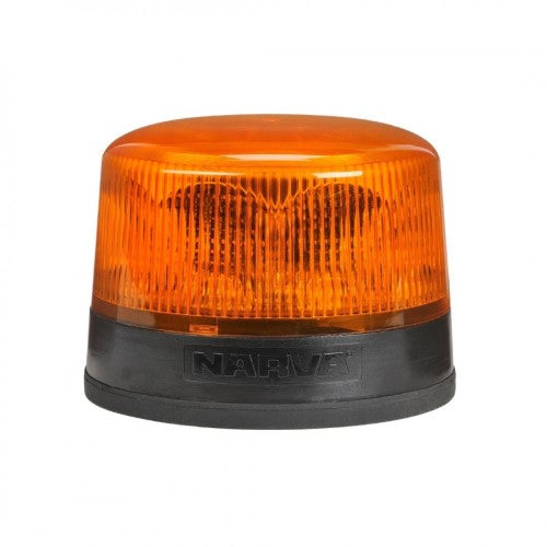 9-33V SHORT PROFILE EUROTECH II LED STROBE/ROTATOR AMB MAGNET - NARVA