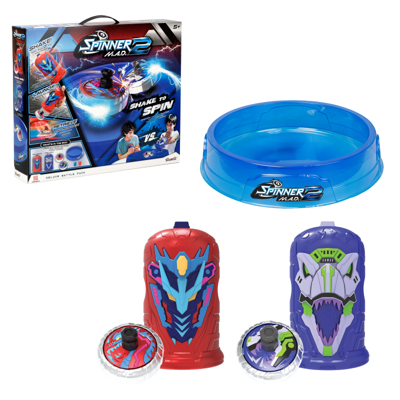 SILVERLIT SPINNER MAD 2 BATTLE PACK