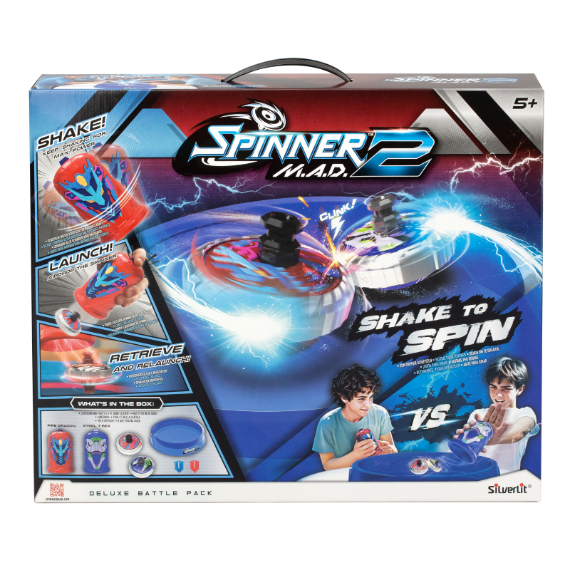 SILVERLIT SPINNER MAD 2 BATTLE PACK