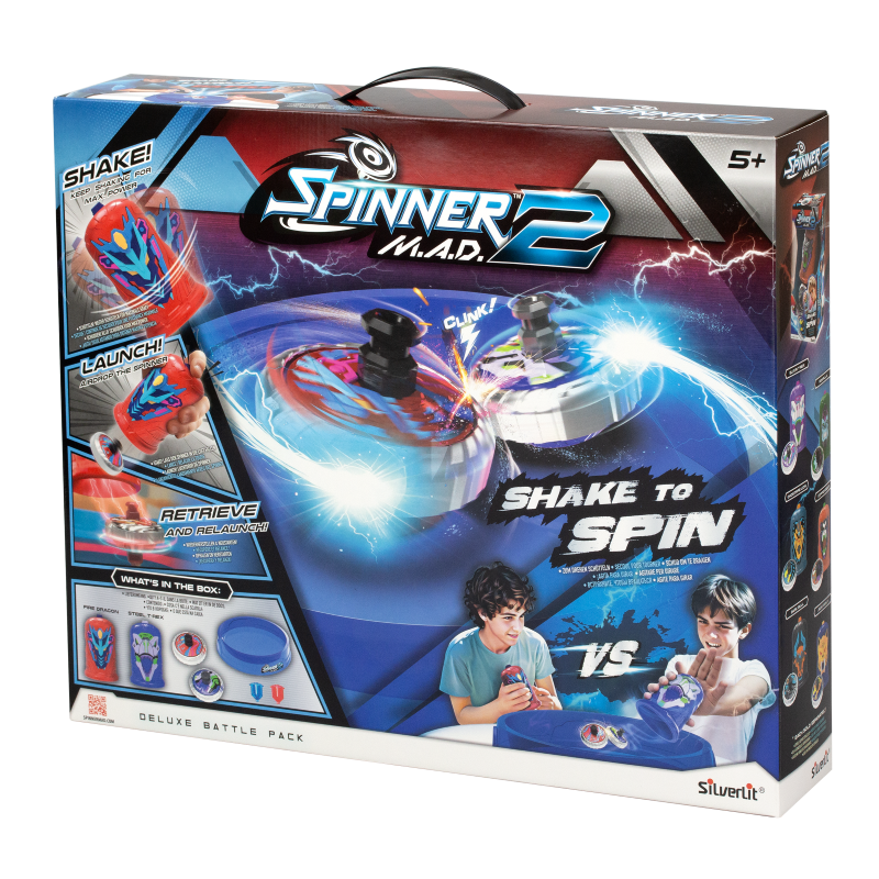 SILVERLIT SPINNER MAD 2 BATTLE PACK