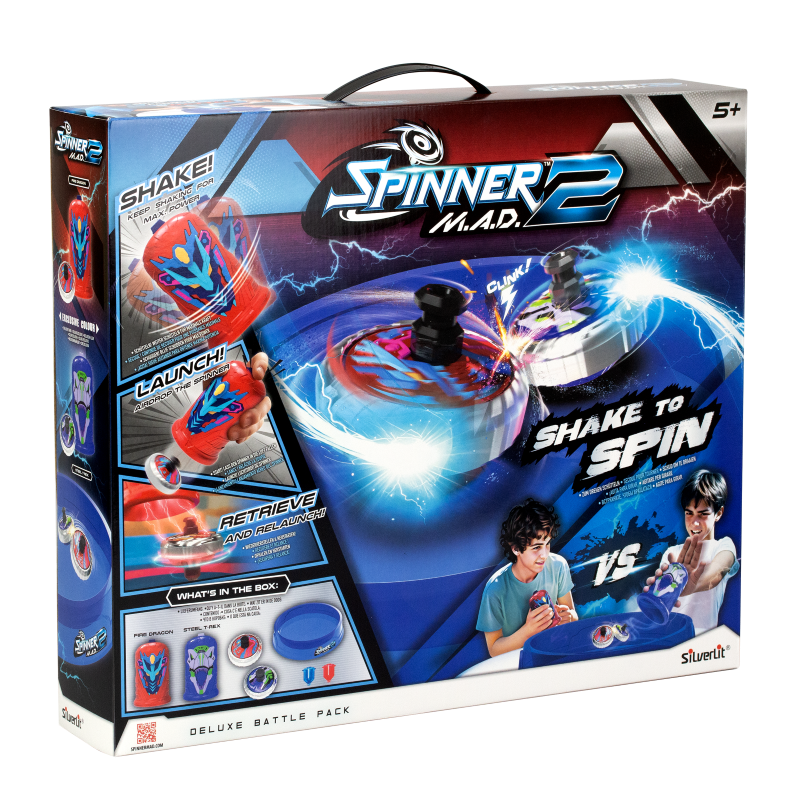 SILVERLIT SPINNER MAD 2 BATTLE PACK