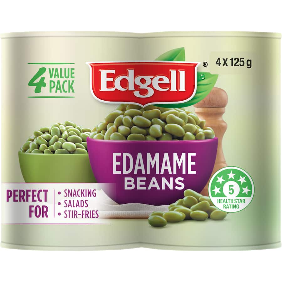 Edgell Edamame Beans 4 pack 500g