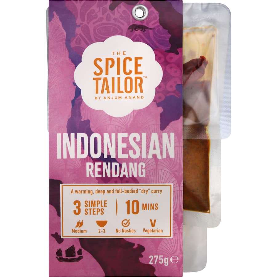The Spice Tailor Sauce Kit Indonesian Rendang Packet 275g