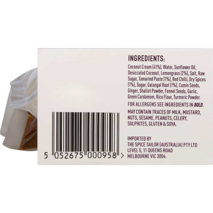 The Spice Tailor Sauce Kit Indonesian Rendang Packet 275g