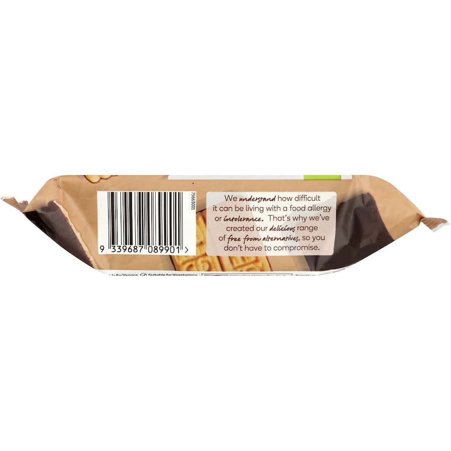 Woolworths Free From Gluten Chocolate Biscuits Scotch Fingers 160g