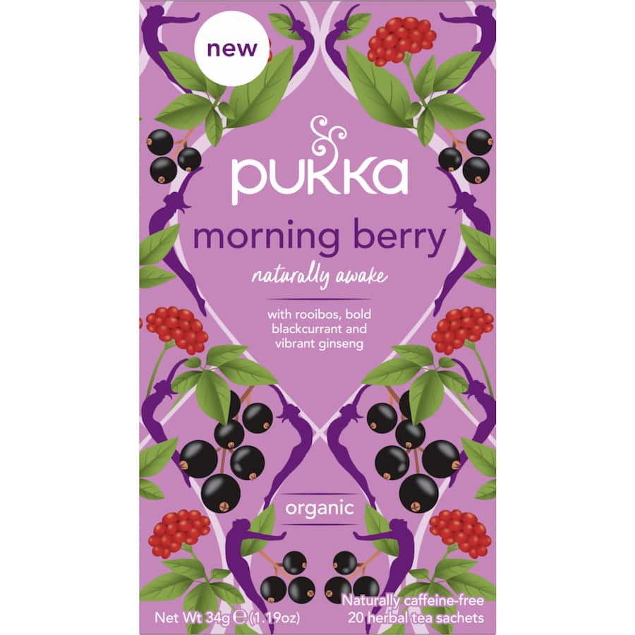 Pukka Tea Bags Morning Berry 20 pack