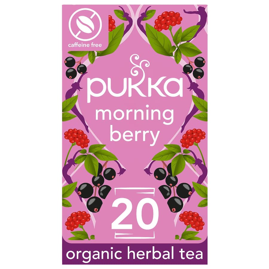 Pukka Tea Bags Morning Berry 20 pack