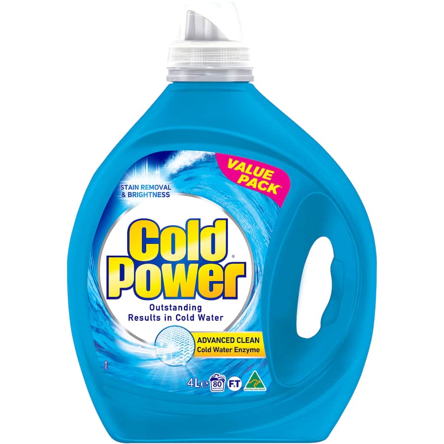 Cold Power Advanced Clean Laundry Detergent Liquid - 4L