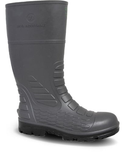 Non Safety Boots - Bata Metguard Black/Grey (Size 4)
