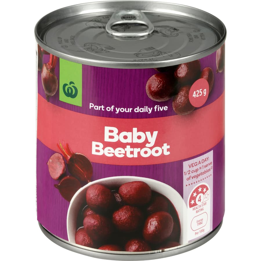 Woolworths Baby Beetroot  Can 425g