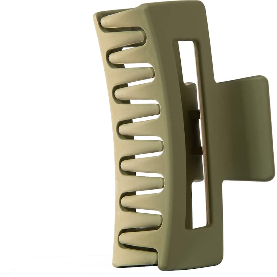 Mcobeauty Hair Claw Matte Khaki Large - 1ea