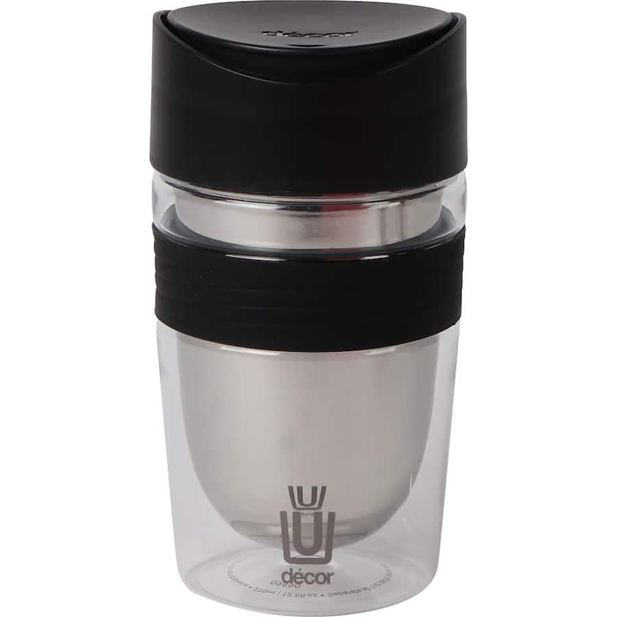 Decor Tritan Travel Cup Double Wall Reusable 370mL