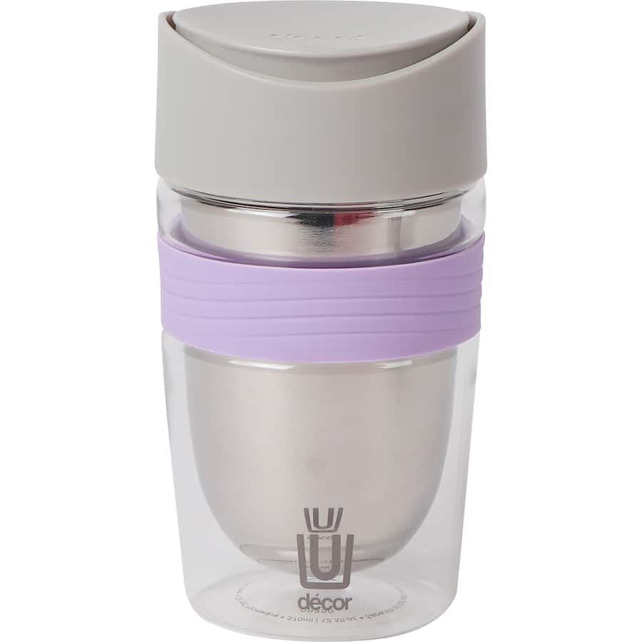 Decor Tritan Travel Cup Double Wall Reusable 370mL
