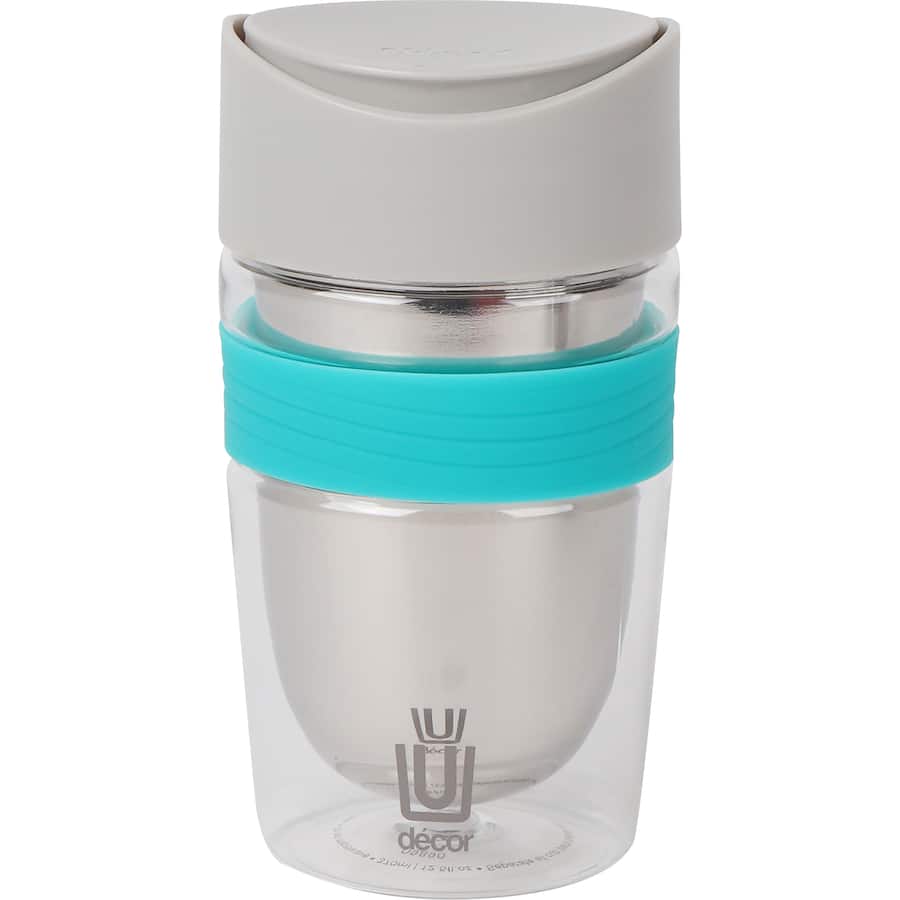 Decor Tritan Travel Cup Double Wall Reusable 370mL