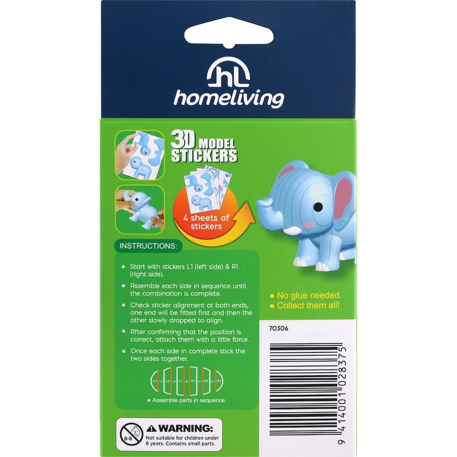 Homeliving Stickers 3d Models