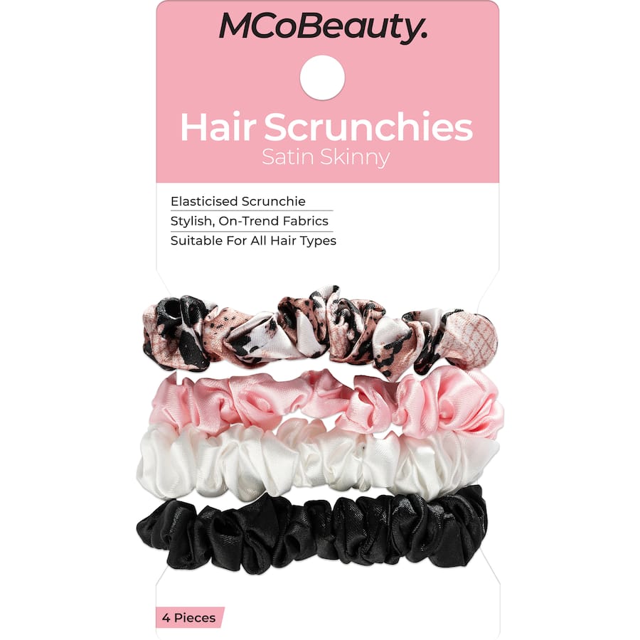 Mcobeauty Hair Ties Scrucnhie Dusk 4pack