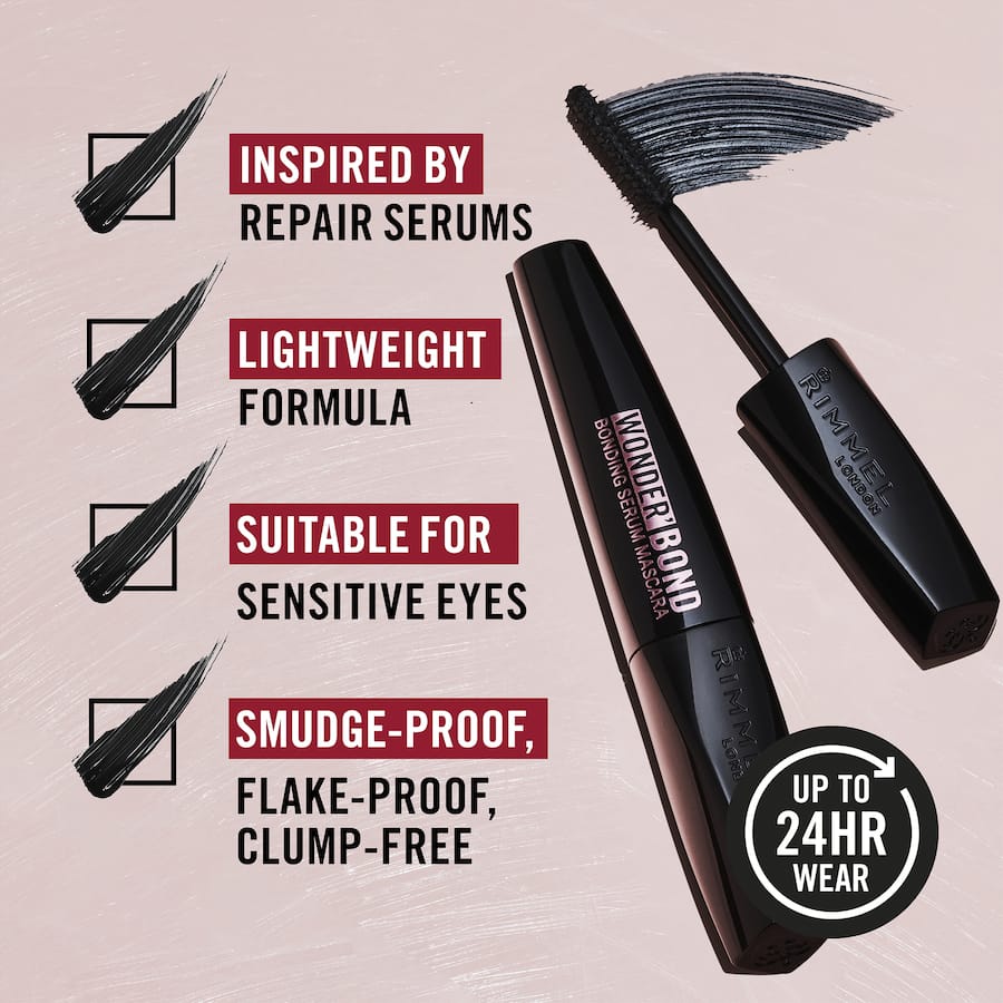 Rimmel Mascara Wonder Bond Black 1ea