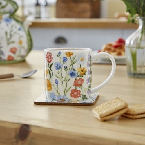 Ulster Weavers Cottage Garden Straight Sided Mug