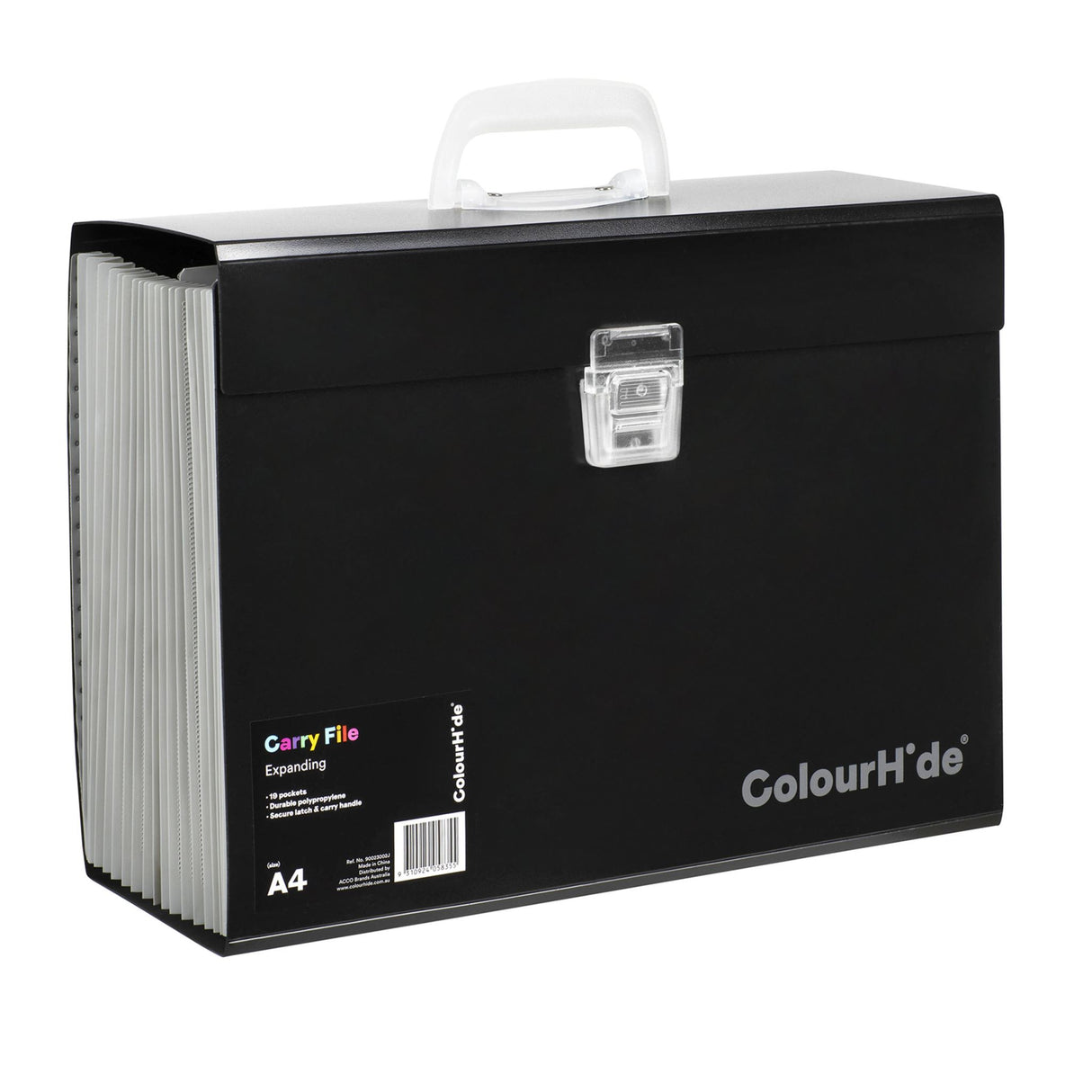COLOURHIDE® EXPANDING FILE PP CARRY FILE