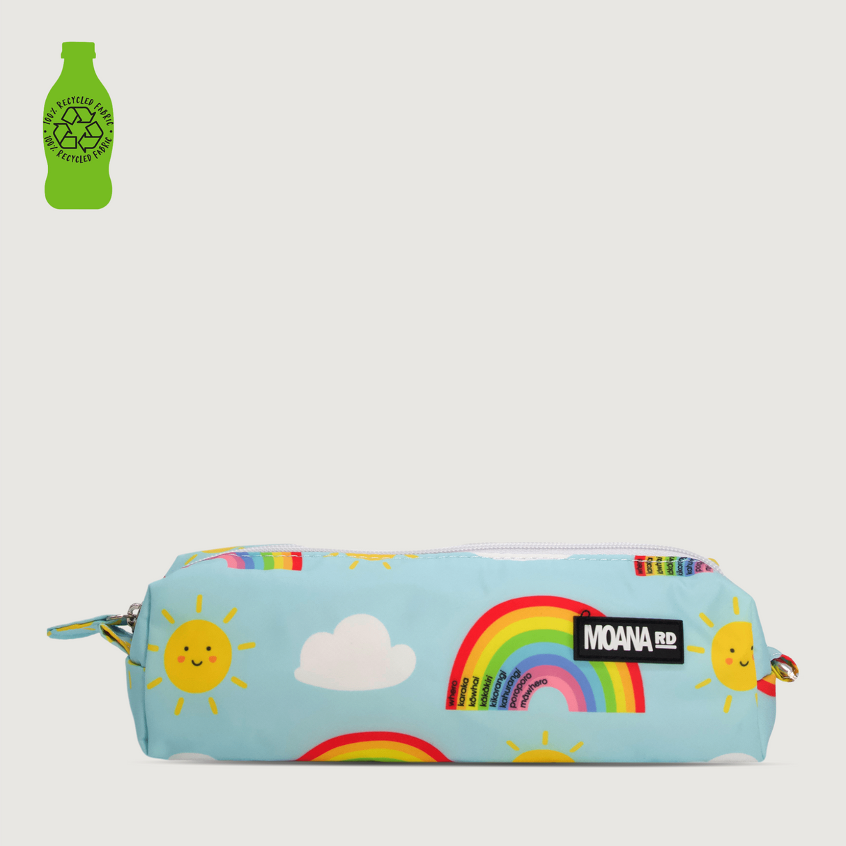 Moana Road - Rainbow Pencil Case - Te Reo Maori Rainbow (WAREHOUSE SALE)