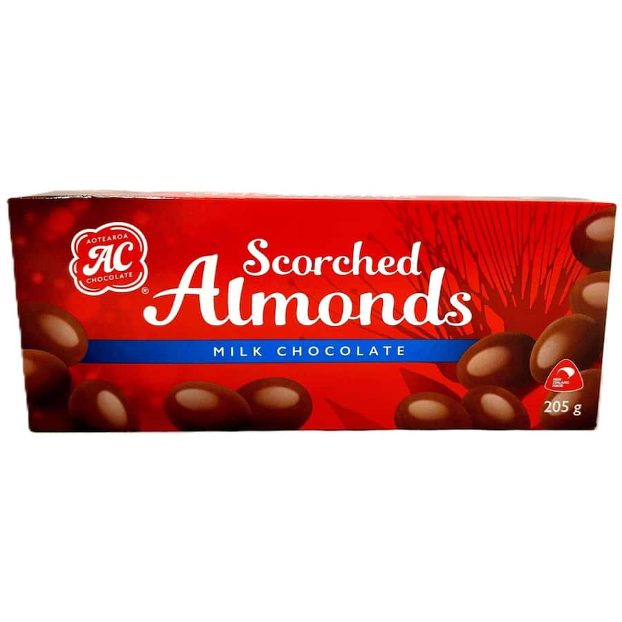 Aotearoa Chocolate Scorched Almonds 205g