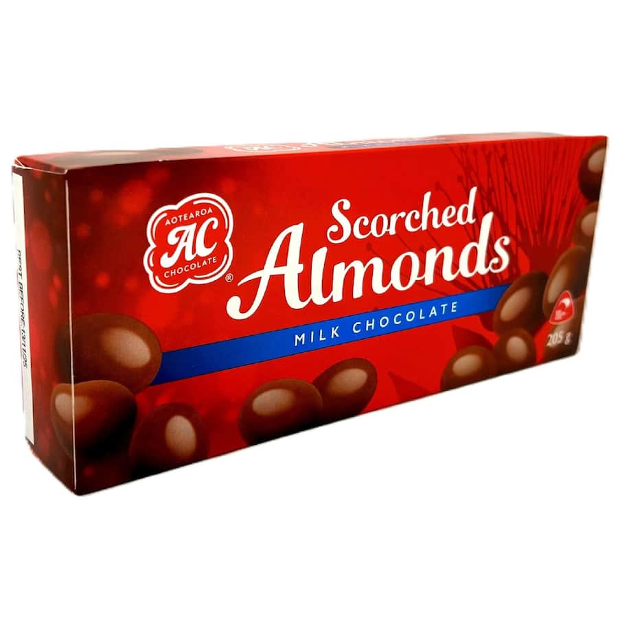 Aotearoa Chocolate Scorched Almonds  205g