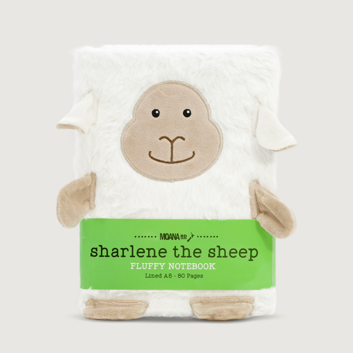 Moana Road - Fluffy Notebooks - Sharlene the Sheep - 2 units
