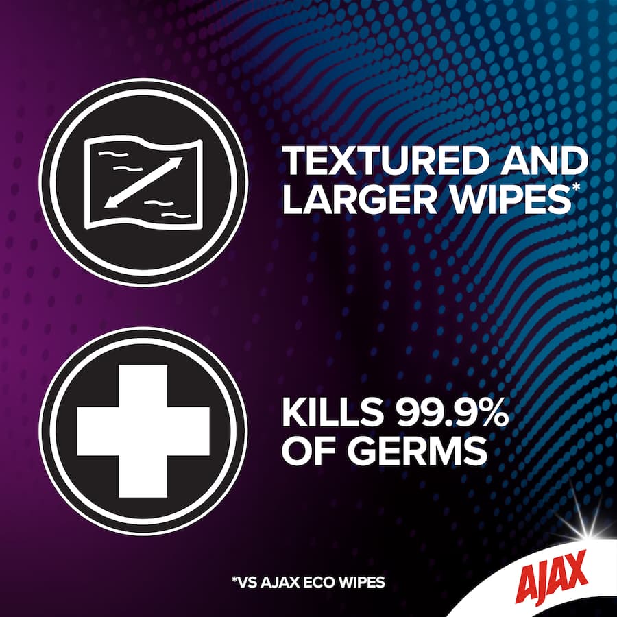 Ajax Professional Bathroom Wipes 90pack
