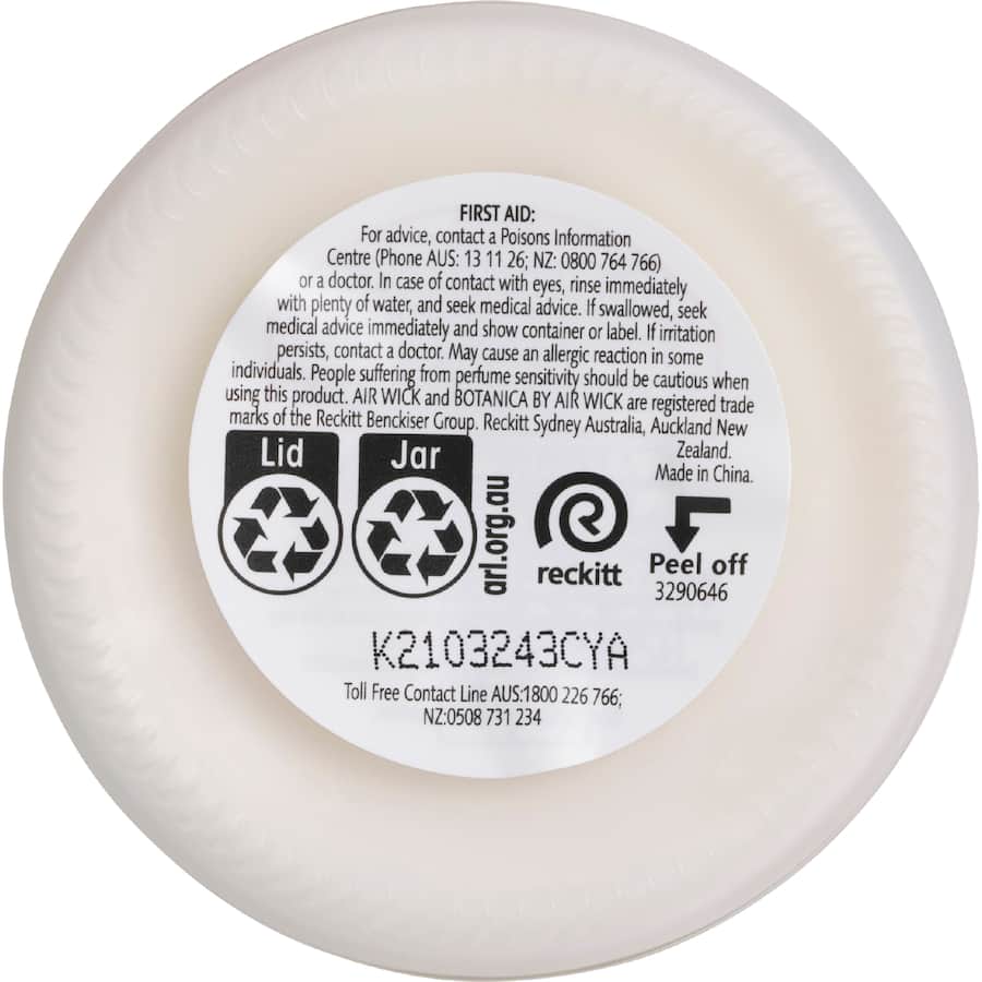 Air Wick Botanica Candle Scented French Sage 250g