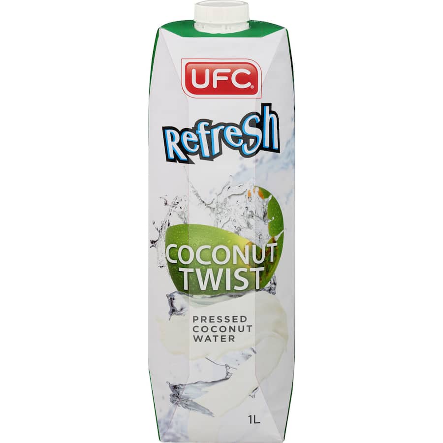 Ufc Refresh Water Coconut Twist 1L