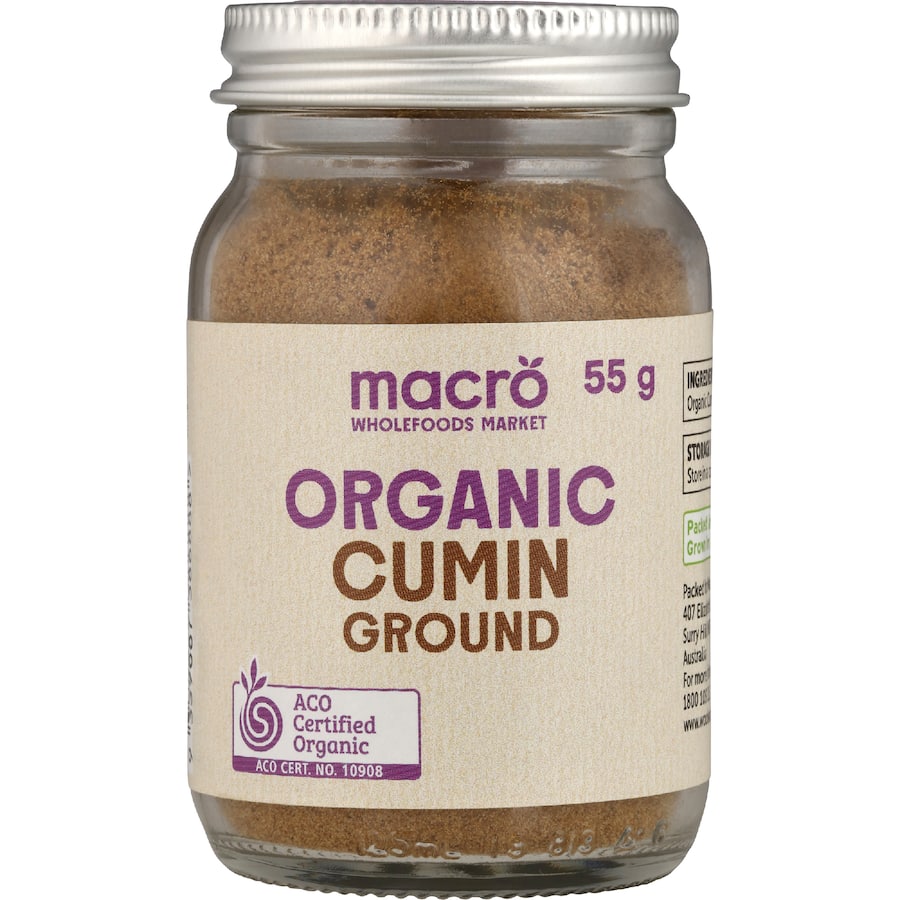 Macro Organic Cumin Ground 55g