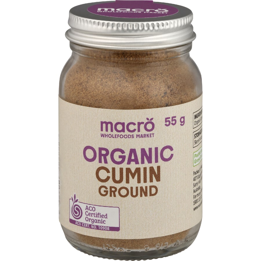 Macro Organic Cumin Ground 55g