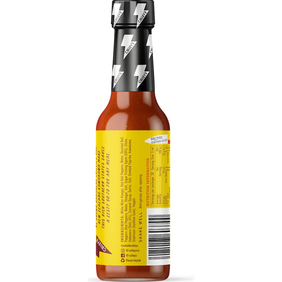 Culley's Hot Sauce Red Habanero 148mL