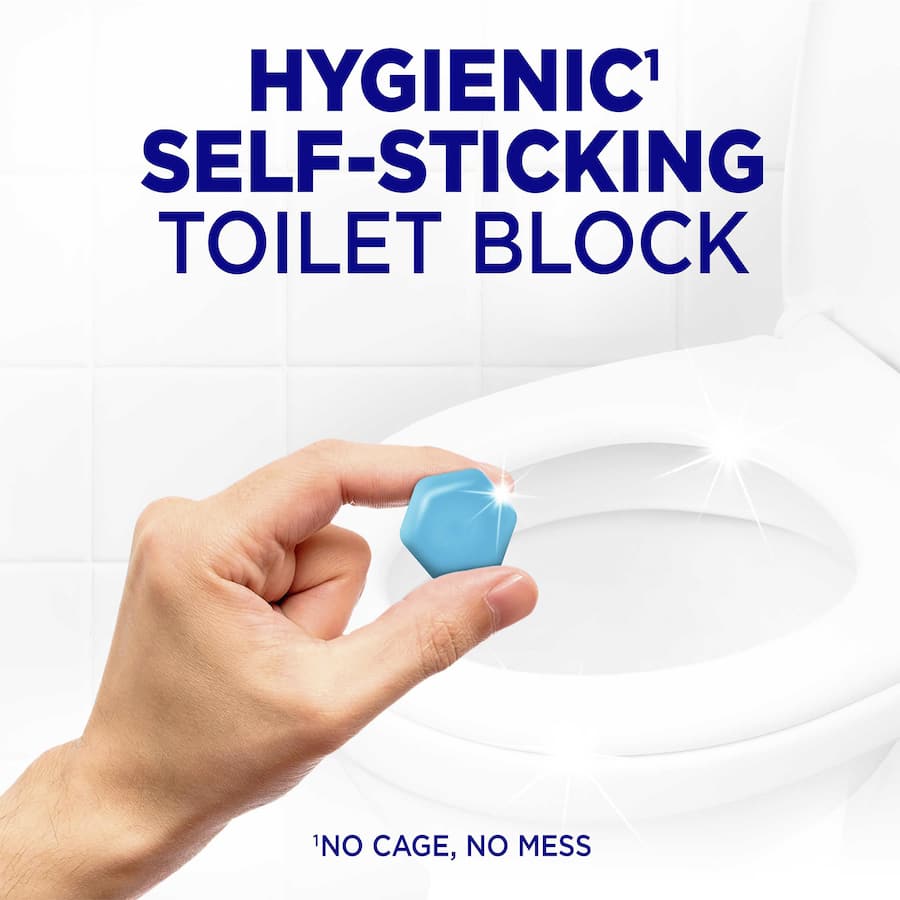 Harpic Toilet Cleaner Hygienic & Fresh Sticker Adhesive Marine 2 pack