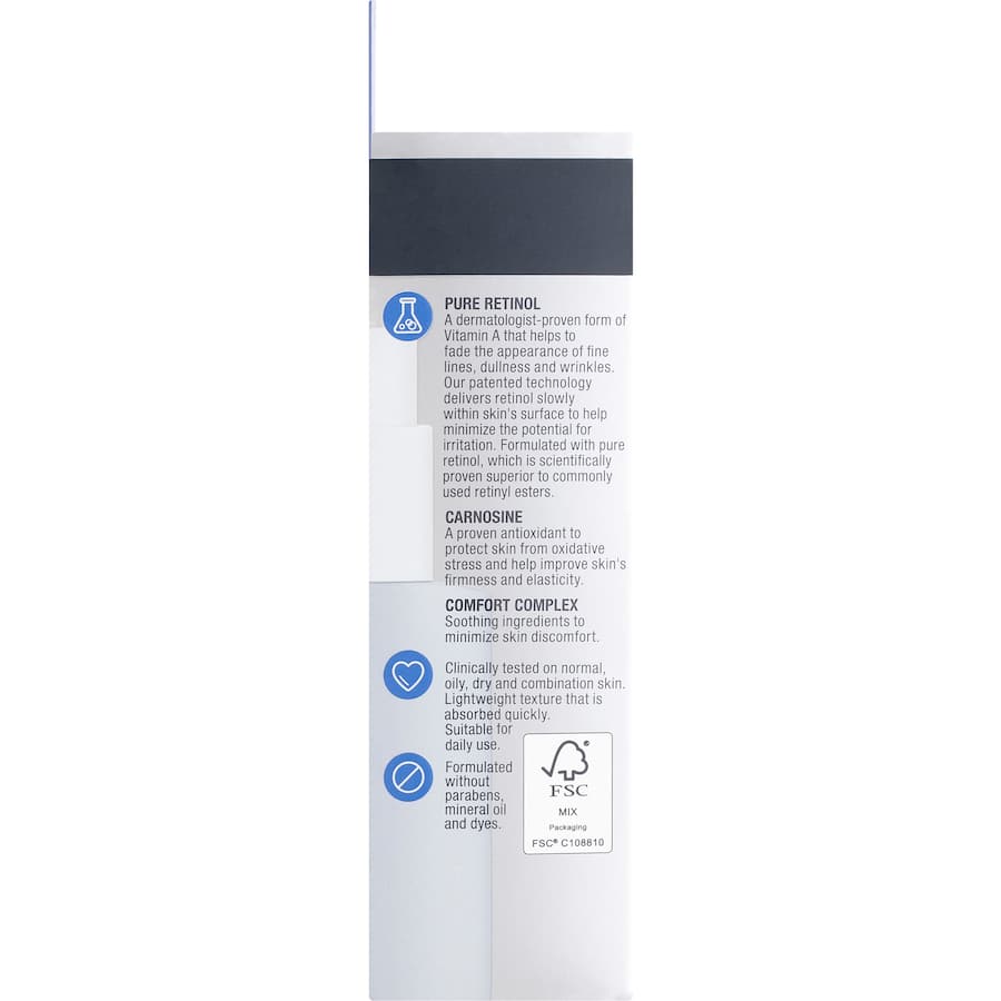 Neutrogena Visible Repair Night Cream Retinol 30mL