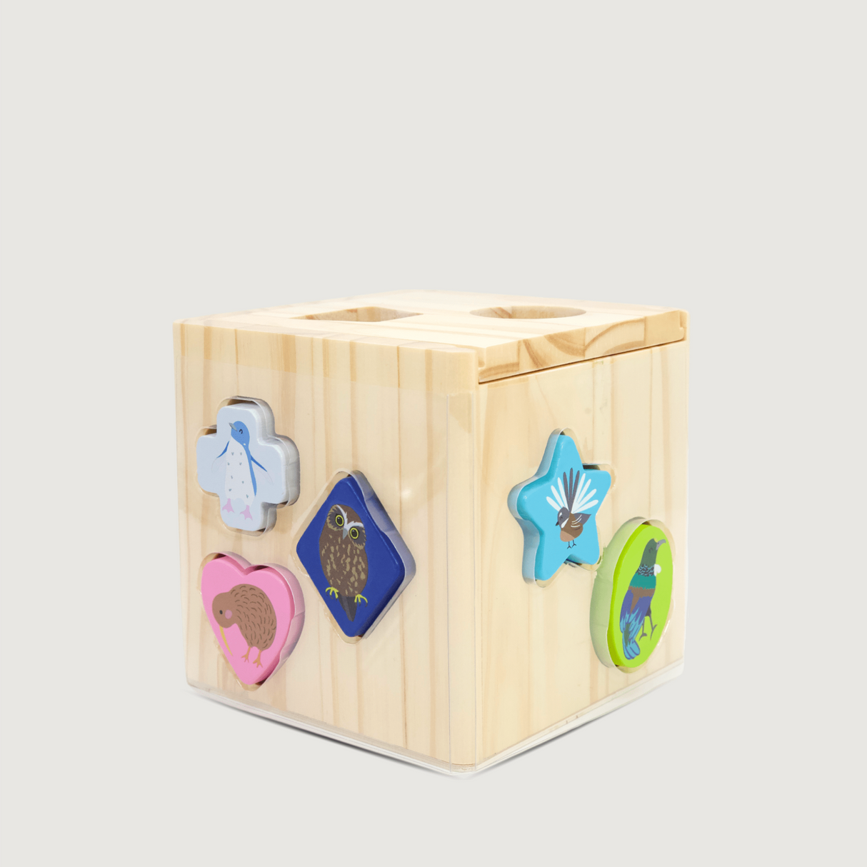 Moana Road - Shape Sorter - NZ Birds