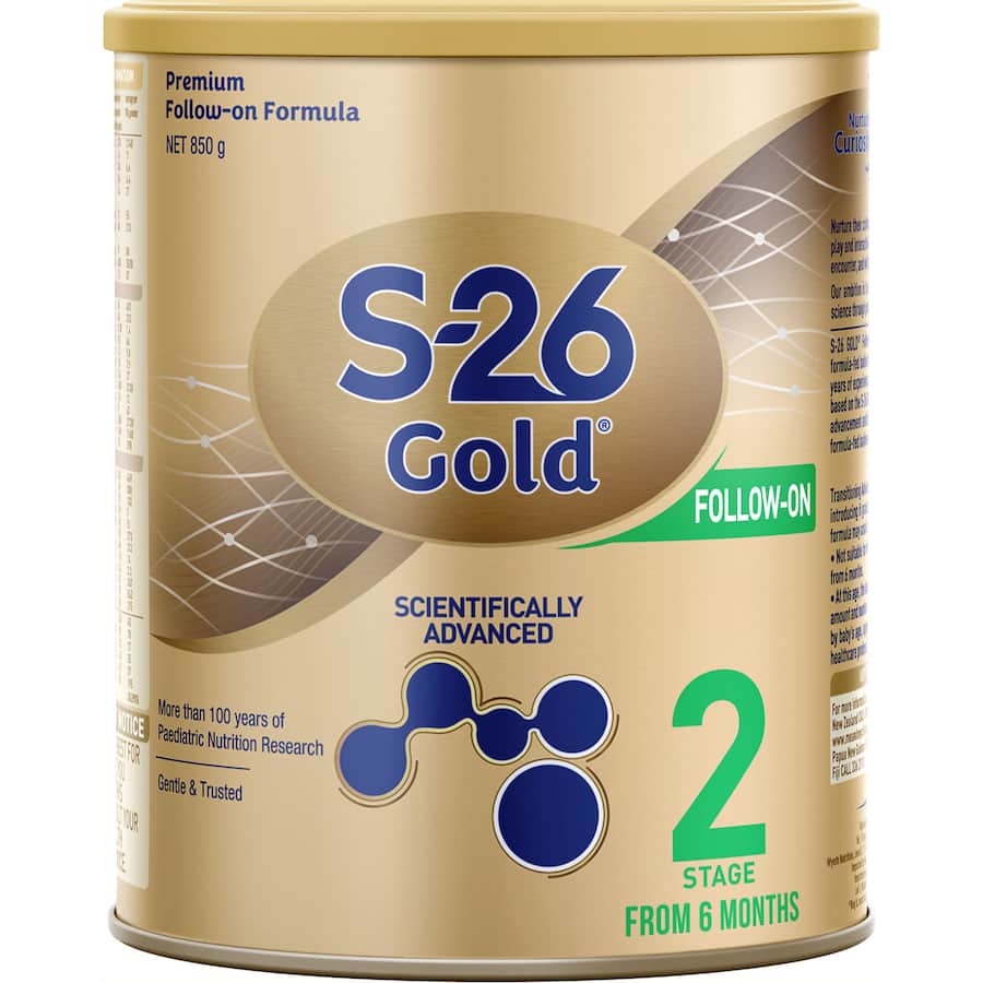 S26 Gold Stage 2 Follow On Formula From 6 Months 850g