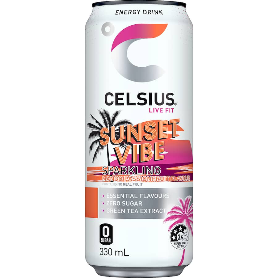 Celsius Energy Drink Sunset Vibe 330mL