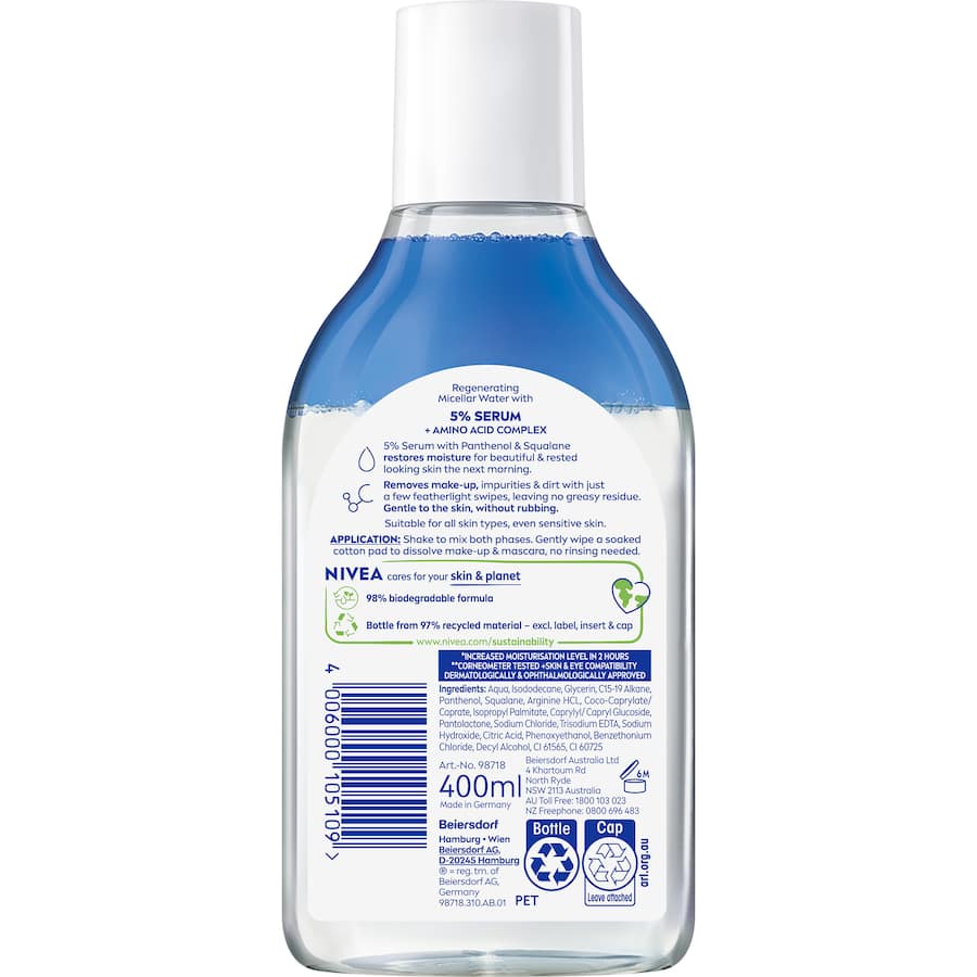 Nivea Micellar Water Regenerating 400mL