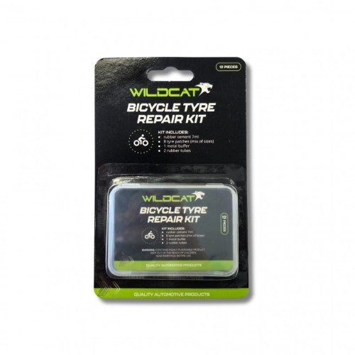 BICYCLE REPAIR KIT 12 PIECES - WILDCAT
