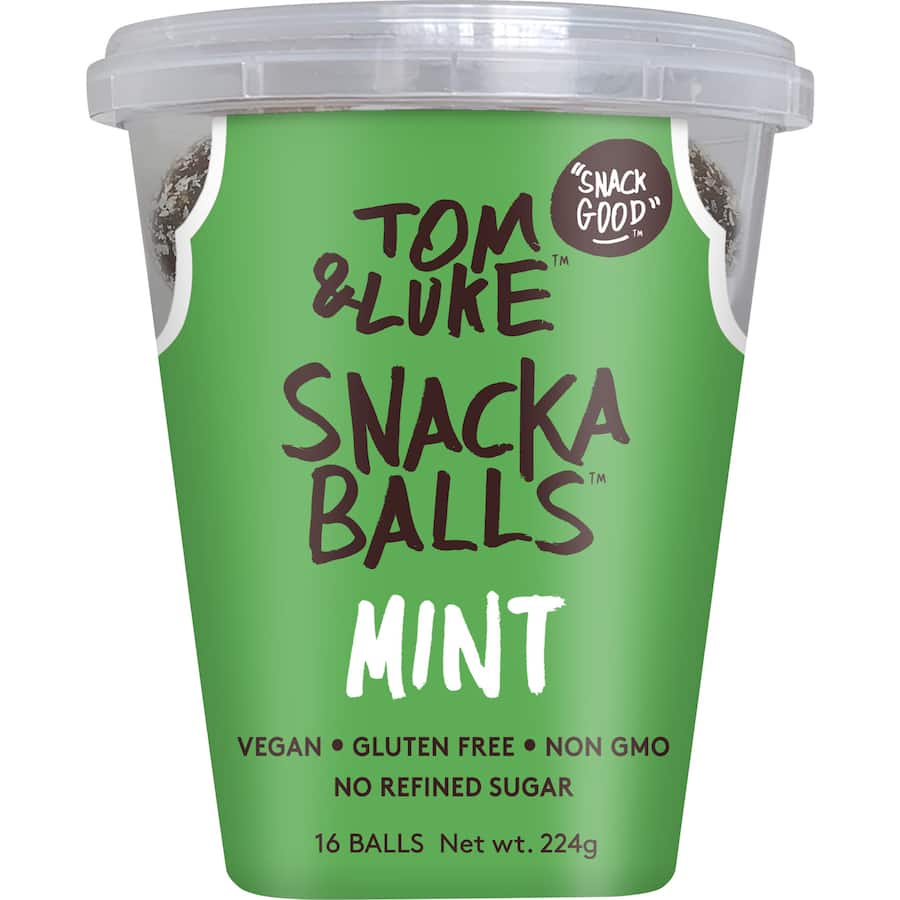 Tom & Luke Snack Balls Cacao Mint 224g