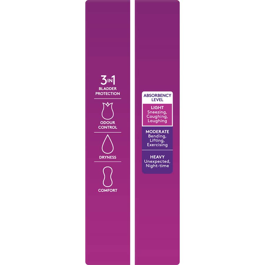 Poise Liners Regular Value Pack 52pack