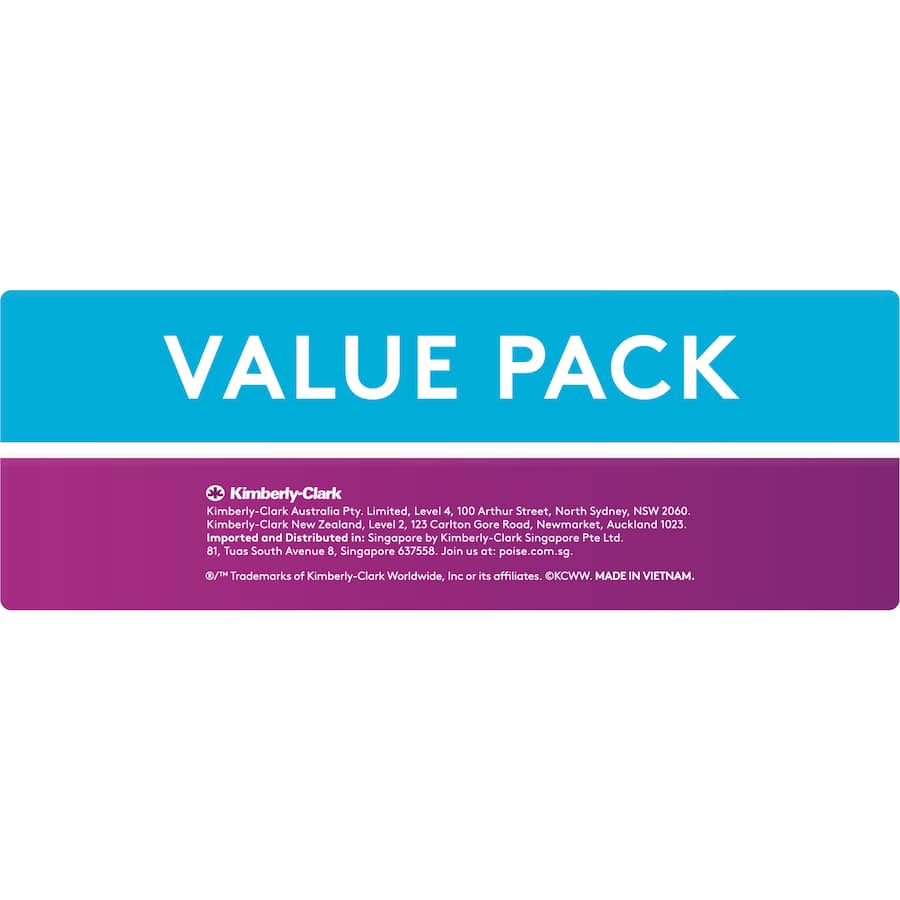 Poise Liners Regular Value Pack 52pack