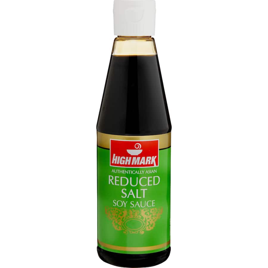 High Mark Soy Sauce Reduced Salt Bottle 550mL