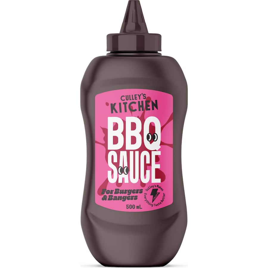 Culley's Kitchen Bbq Sauce Bottle 500mL