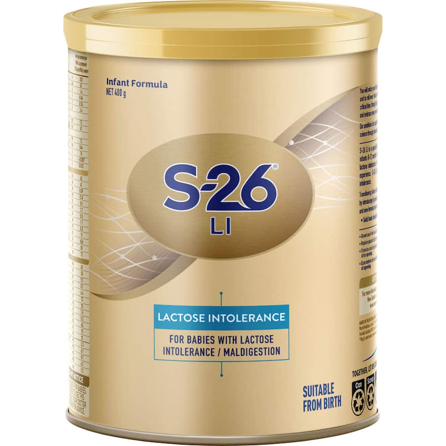 S26 Gold Infant Formula Lactose Intolerance 400g