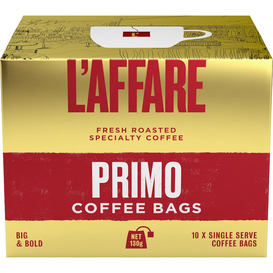 L'affare Primo Coffee Bags 130g