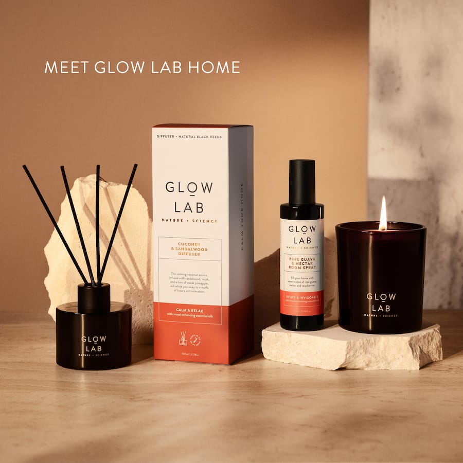 Glow Lab Diffuser White Lotus & Amber 100mL