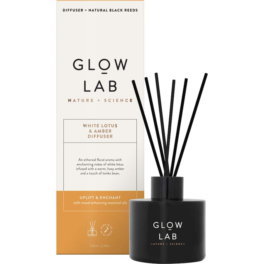 Glow Lab Diffuser White Lotus & Amber 100mL